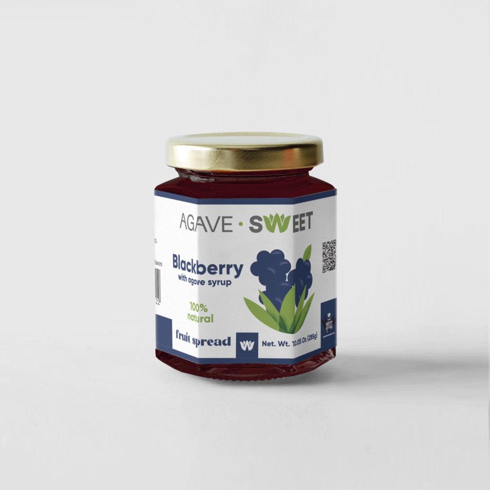 Blackberry Spread with Agave Syrup